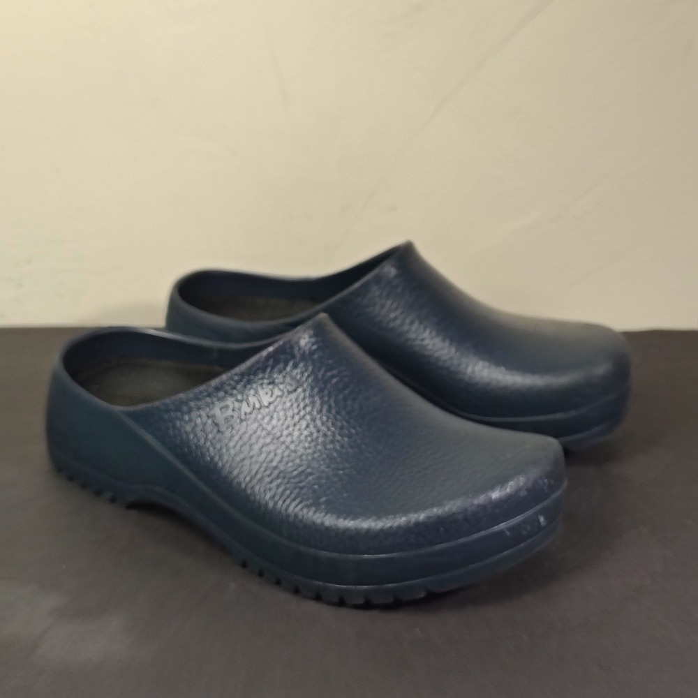 Birkenstock Birkis Clogs Navy Blue Super Birki Slip Resistant Unisex L7 M5 38